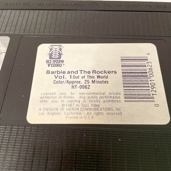 Barbie And The Rockers Out Of This World VHS - Picture 13 of 15